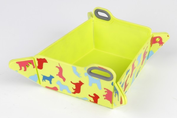 Chop2Bowl green with dogs WYPRZEDAŻ -60%