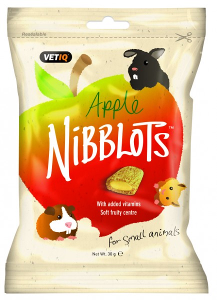 Vetiq Przysmaki dla gryzoni Jabłko Nibblots For Small Animals Apple 30g 