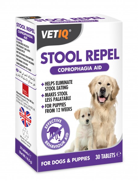 Vetiq  VetIQ Stool Repel Preparat przeciw koprofagi 30 tabletek