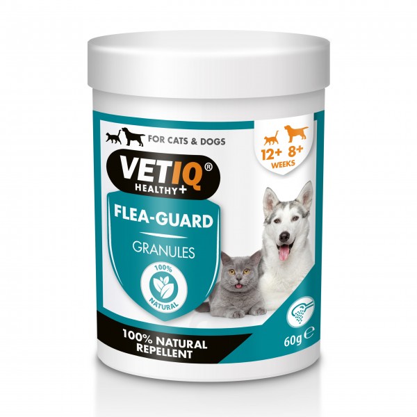 VetIQ Flea Guard® preparat na pchły i kleszcze 60g