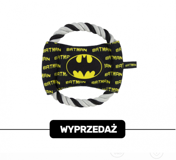 Szarpak sznur Batman 15 cm - WYPRZEDAŻ -50%