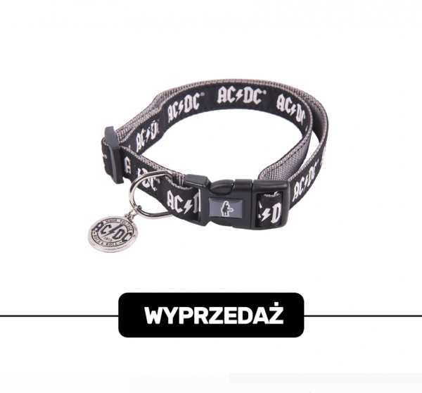 Obroża AC/DC - WYPRZEDAŻ -50%