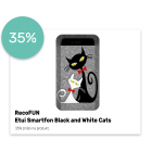 Etui Smartfon Black and White Cats