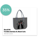 Torebka damska XL Black Cats