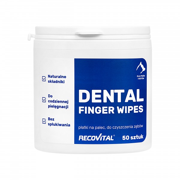 Recovital Dental Finger Wipes - płatki do zębów 50 szt.