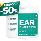 Ear Finger Wipes - płatki do uszu 50 szt. PROMOCJA - 50%